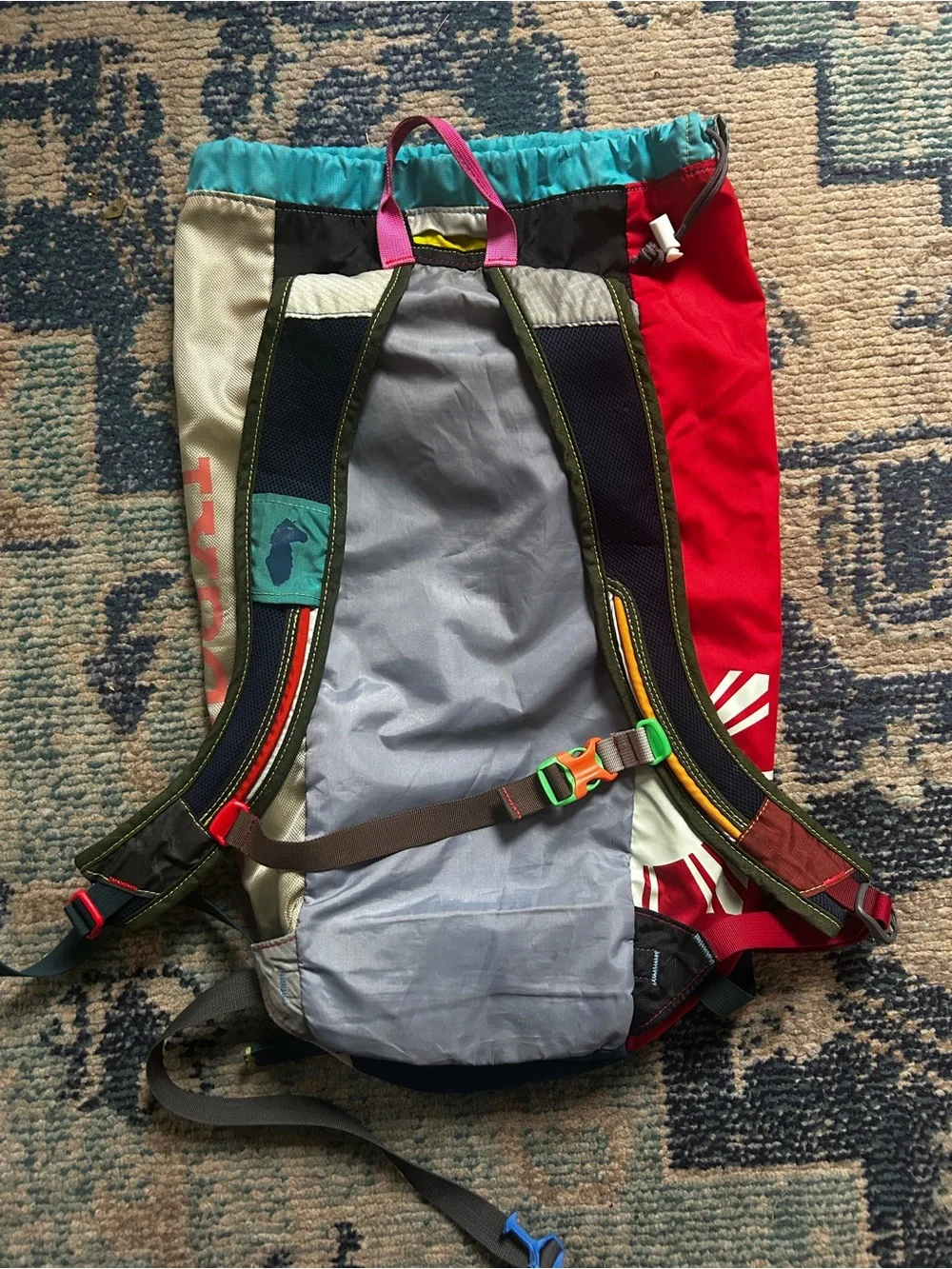 Cotopaxi 18L Luzon Del Día Backpack Multicolor Drawstring Hiking Daypack